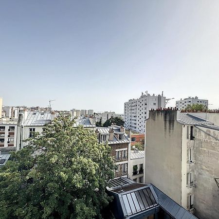Charming Bright Sunny Studio In Belleville Paris Exterior foto