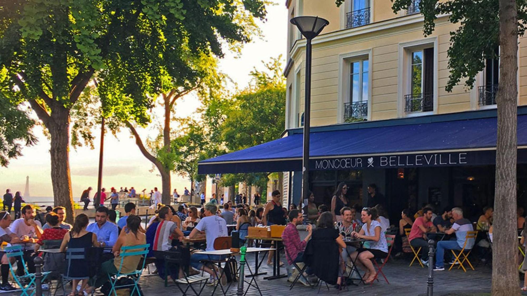 Charming Bright Sunny Studio In Belleville Paris Exterior foto